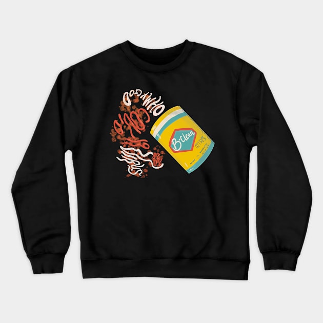 B-Clean Crewneck Sweatshirt by Lhollowaydesign